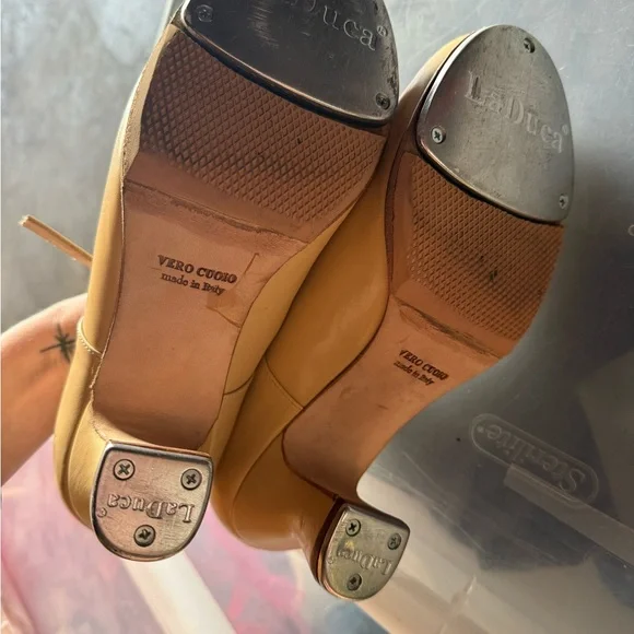 LaDuca Tan Women's Tap Shoes - Picture 7 of 8
